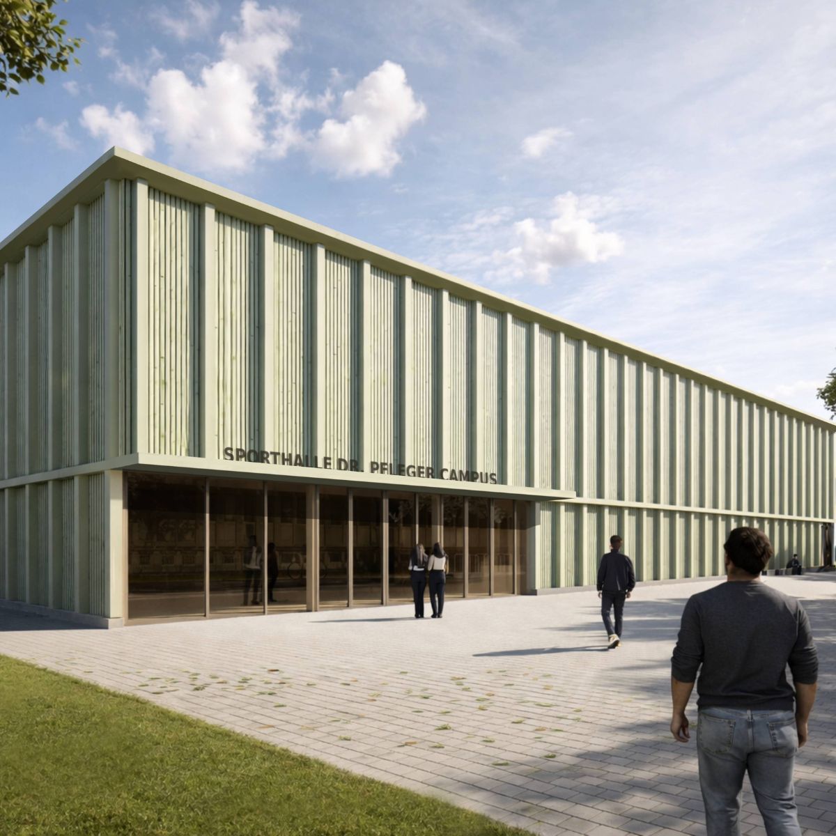 Dreifeldsporthalle Dr.-Pfleger-Campus Hallstadt